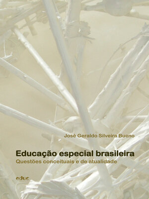 cover image of Educação especial brasileira